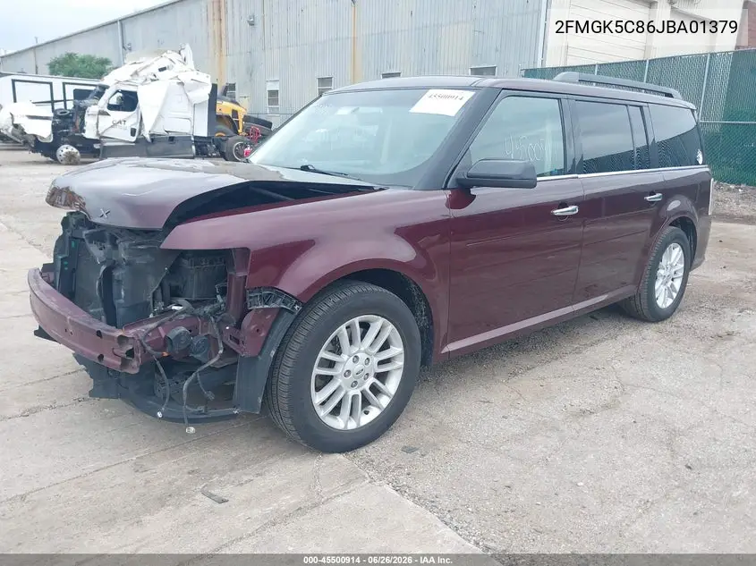 2018 Ford Flex Sel VIN: 2FMGK5C86JBA01379 Lot: 45500914