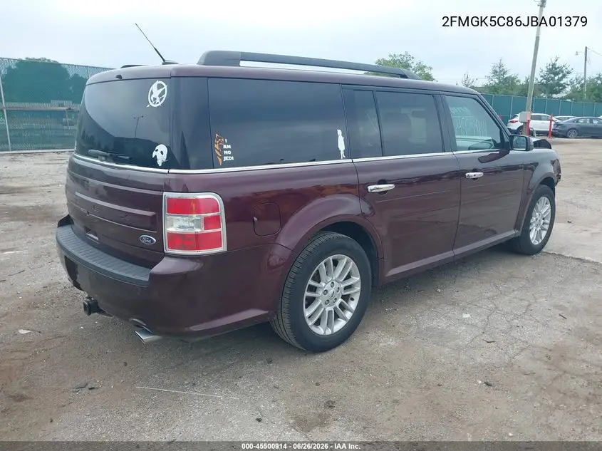 2018 Ford Flex Sel VIN: 2FMGK5C86JBA01379 Lot: 45500914