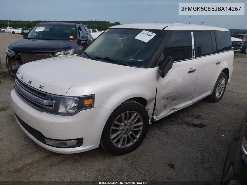 2018 Ford Flex Sel VIN: 2FMGK5C85JBA14267 Lot: 45555461