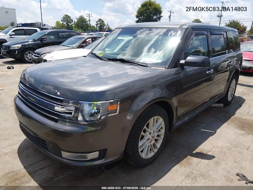 2018 Ford Flex Sel VIN: 2FMGK5C83JBA14803 Lot: 45561433