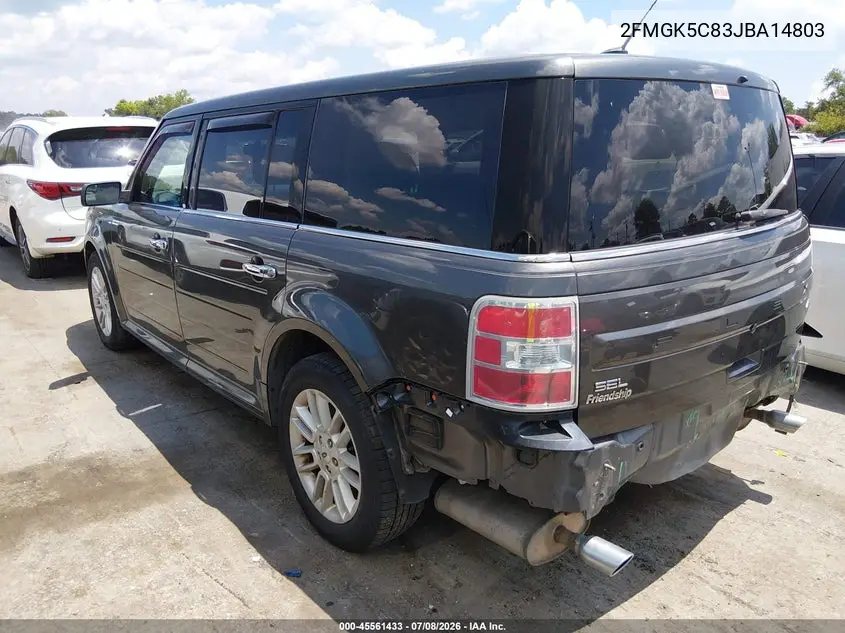 2018 Ford Flex Sel VIN: 2FMGK5C83JBA14803 Lot: 45561433
