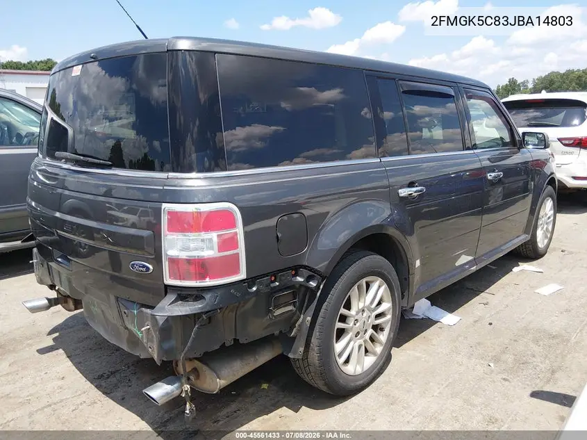 2018 Ford Flex Sel VIN: 2FMGK5C83JBA14803 Lot: 45561433