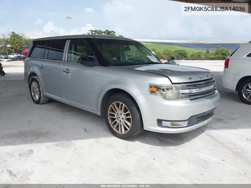 2018 Ford Flex Sel VIN: 2FMGK5C88JBA14036 Lot: 45615318