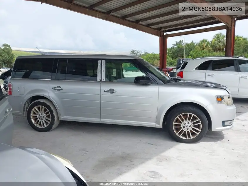 2018 Ford Flex Sel VIN: 2FMGK5C88JBA14036 Lot: 45615318