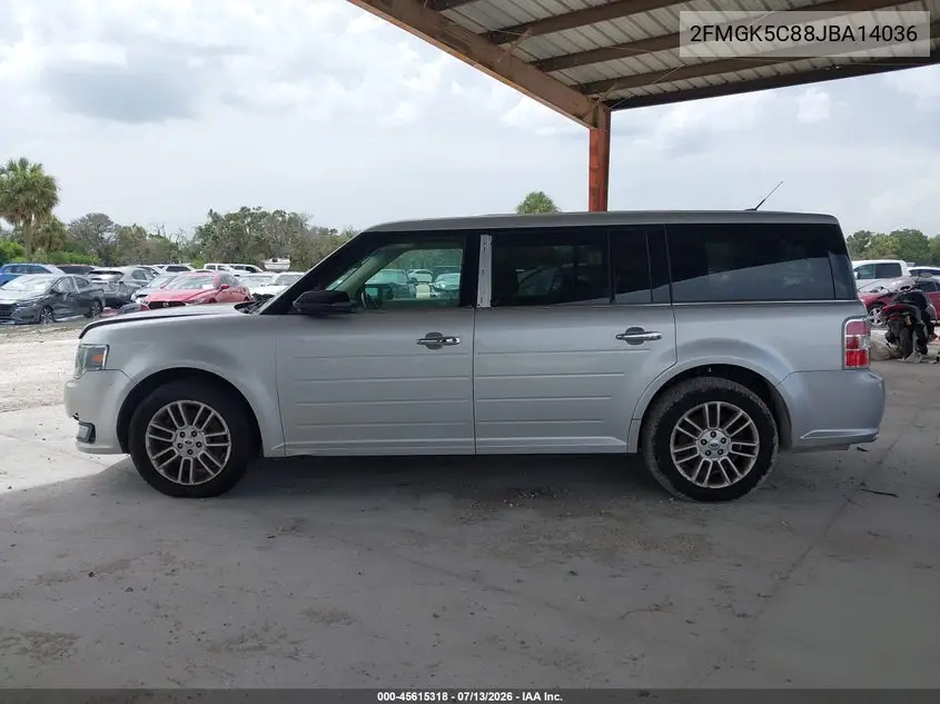2018 Ford Flex Sel VIN: 2FMGK5C88JBA14036 Lot: 45615318