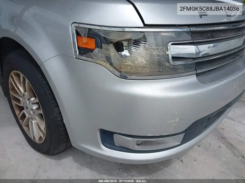 2018 Ford Flex Sel VIN: 2FMGK5C88JBA14036 Lot: 45615318