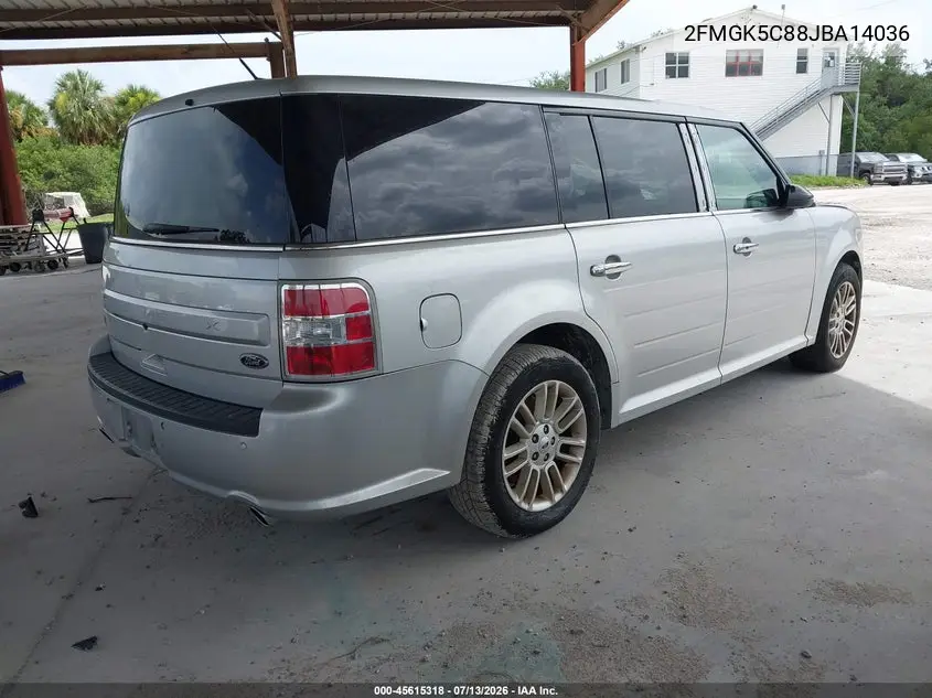 2018 Ford Flex Sel VIN: 2FMGK5C88JBA14036 Lot: 45615318