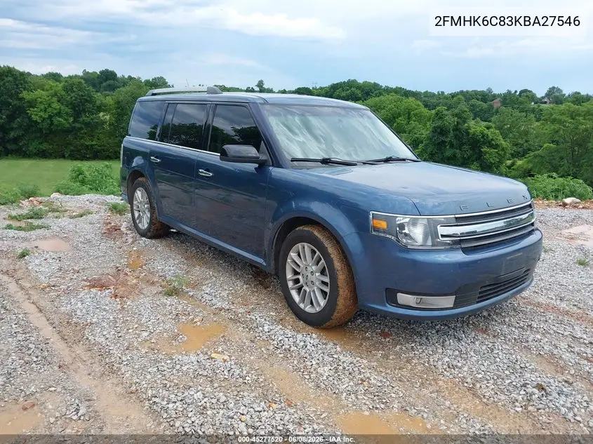 2019 Ford Flex Sel VIN: 2FMHK6C83KBA27546 Lot: 45277520