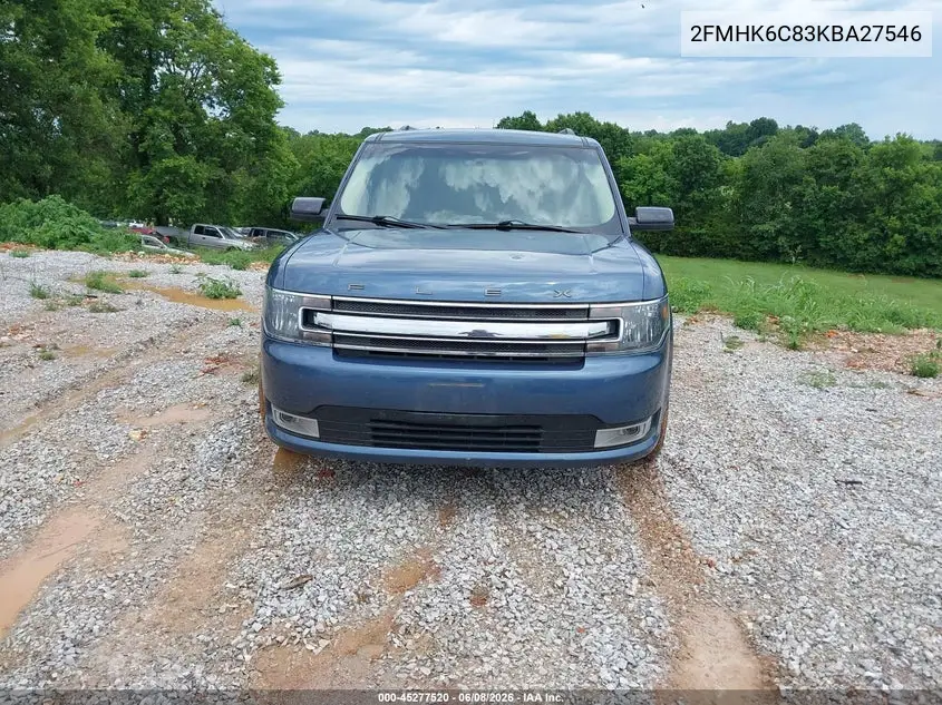 2019 Ford Flex Sel VIN: 2FMHK6C83KBA27546 Lot: 45277520