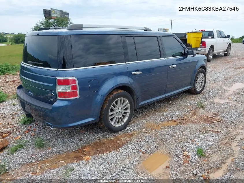 2019 Ford Flex Sel VIN: 2FMHK6C83KBA27546 Lot: 45277520