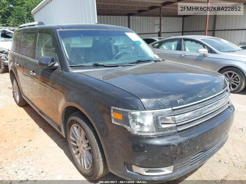 2019 Ford Flex Sel VIN: 2FMHK6C87KBA22852 Lot: 45310517