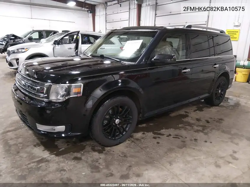 2019 Ford Flex Sel VIN: 2FMHK6C82KBA10575 Lot: 45322497