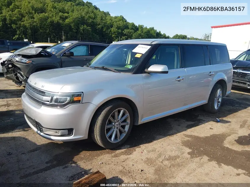 2019 Ford Flex Limited VIN: 2FMHK6D86KBA36157 Lot: 45336933