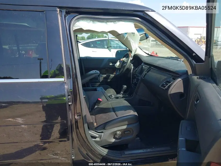 2019 Ford Flex Limited VIN: 2FMGK5D89KBA05524 Lot: 45354456