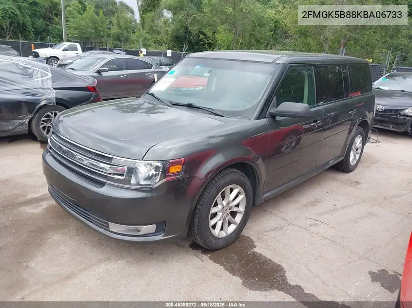 2019 Ford Flex Se VIN: 2FMGK5B88KBA06733 Lot: 45389272