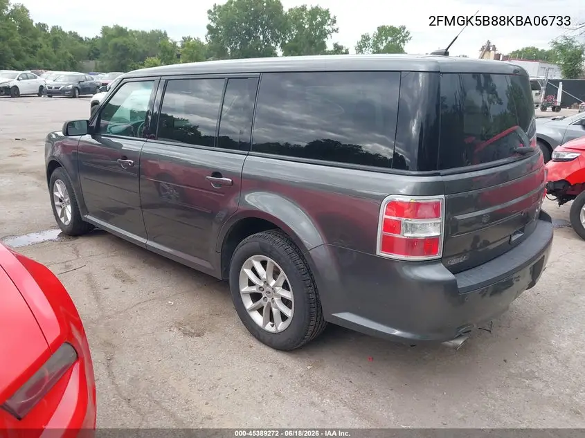 2019 Ford Flex Se VIN: 2FMGK5B88KBA06733 Lot: 45389272