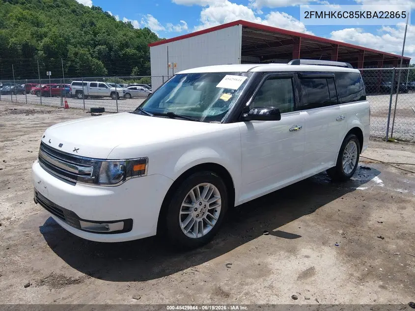 2019 Ford Flex Sel VIN: 2FMHK6C85KBA22865 Lot: 45429844