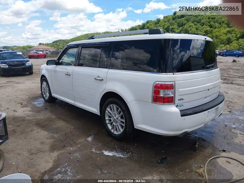 2019 Ford Flex Sel VIN: 2FMHK6C85KBA22865 Lot: 45429844