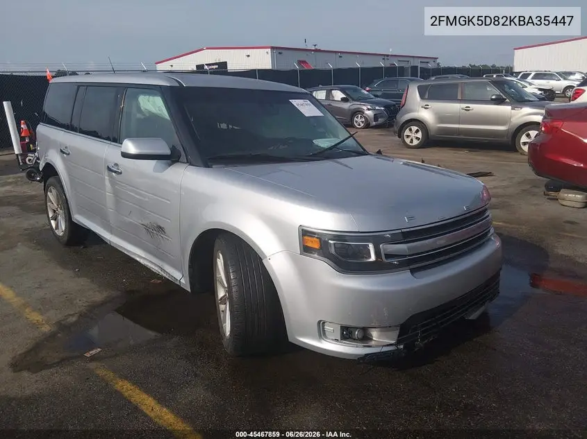 2019 Ford Flex Limited VIN: 2FMGK5D82KBA35447 Lot: 45467859