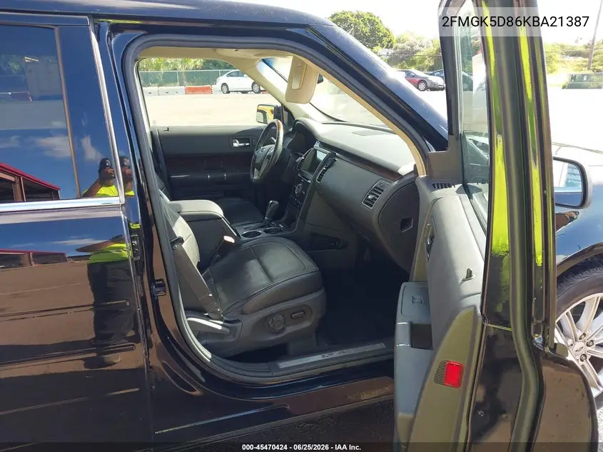 2019 Ford Flex Limited VIN: 2FMGK5D86KBA21387 Lot: 45470424