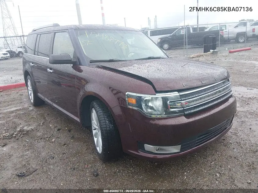 2019 Ford Flex Sel VIN: 2FMHK6C85KBA07136 Lot: 45488773