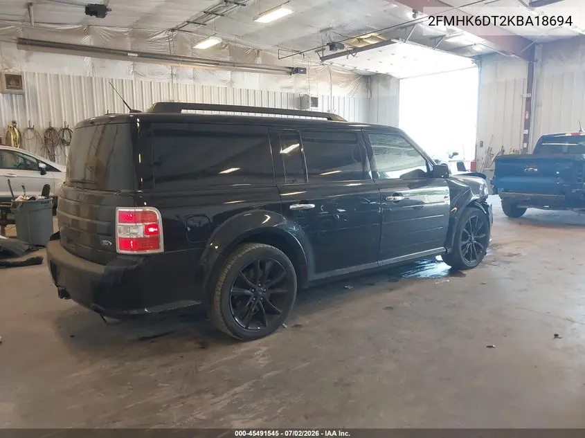 2019 Ford Flex Limited VIN: 2FMHK6DT2KBA18694 Lot: 45491545