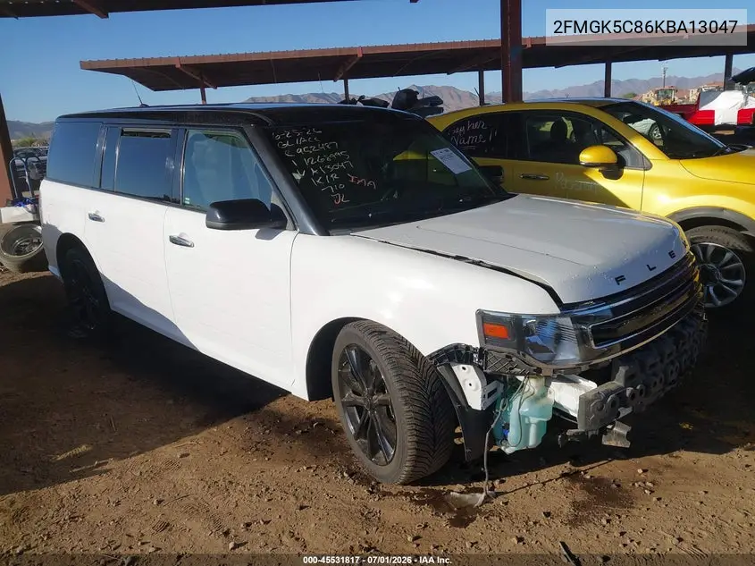 2019 Ford Flex Sel VIN: 2FMGK5C86KBA13047 Lot: 45531817