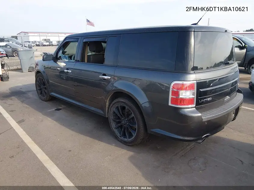 2019 Ford Flex Limited VIN: 2FMHK6DT1KBA10621 Lot: 45542548