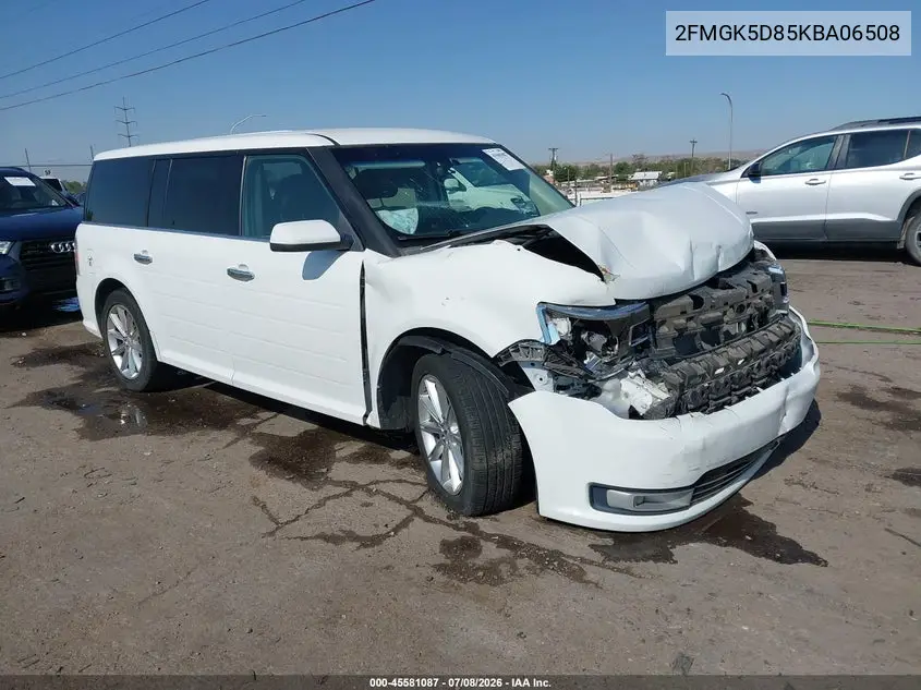 2019 Ford Flex Limited VIN: 2FMGK5D85KBA06508 Lot: 45581087