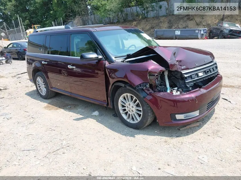 2019 Ford Flex Sel VIN: 2FMHK6C87KBA14153 Lot: 45629643