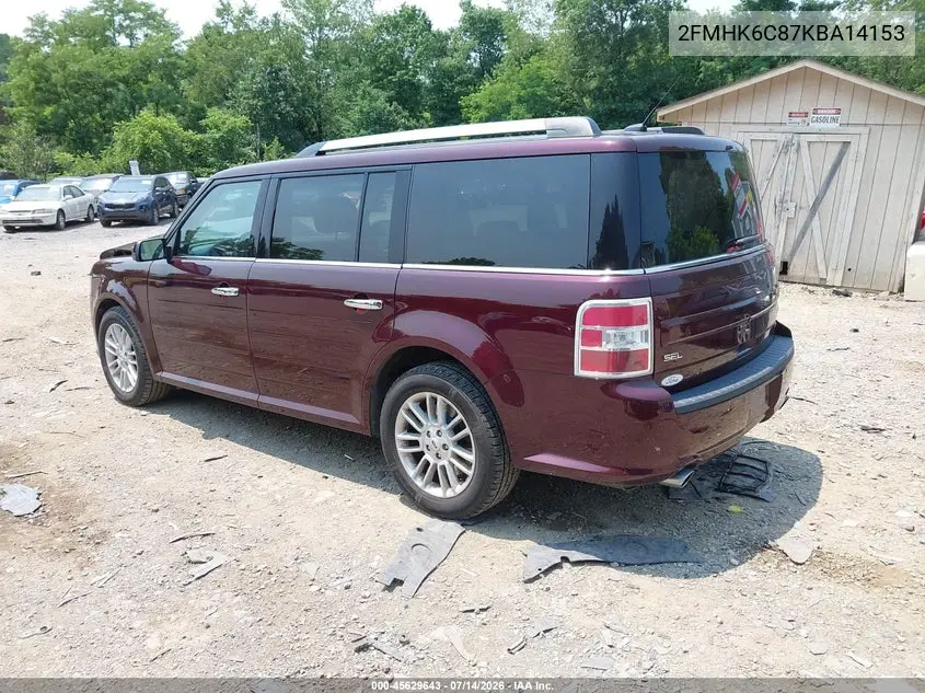 2019 Ford Flex Sel VIN: 2FMHK6C87KBA14153 Lot: 45629643