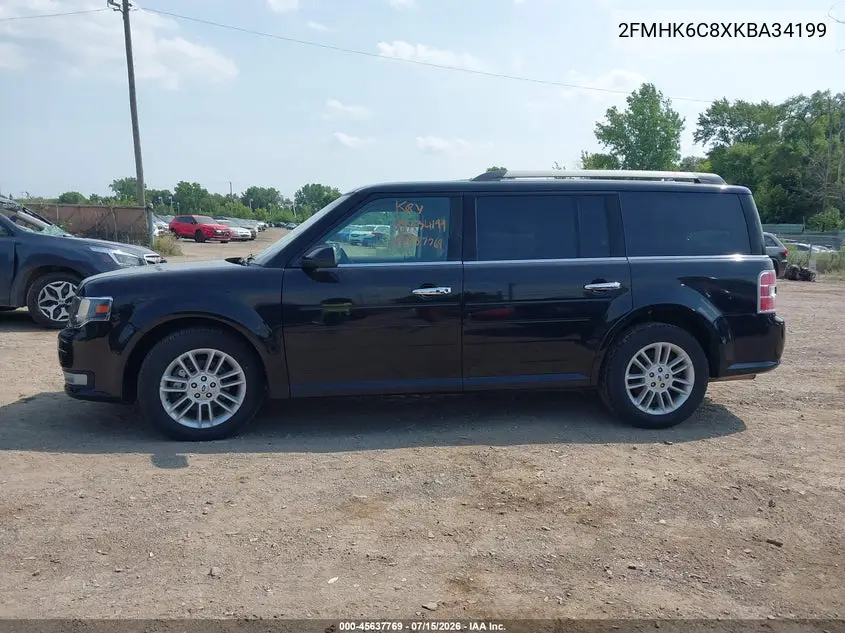 2019 Ford Flex Sel VIN: 2FMHK6C8XKBA34199 Lot: 45637769