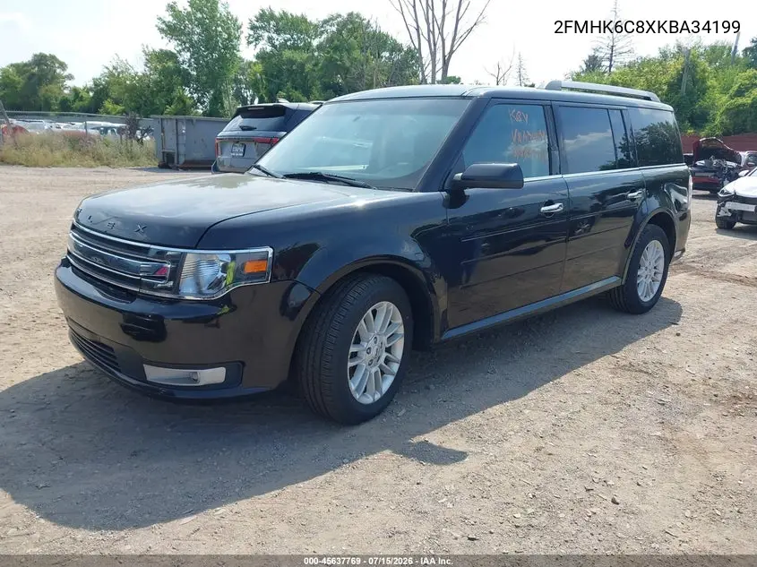 2019 Ford Flex Sel VIN: 2FMHK6C8XKBA34199 Lot: 45637769