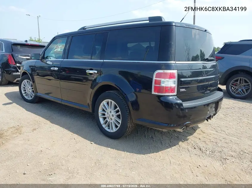 2019 Ford Flex Sel VIN: 2FMHK6C8XKBA34199 Lot: 45637769