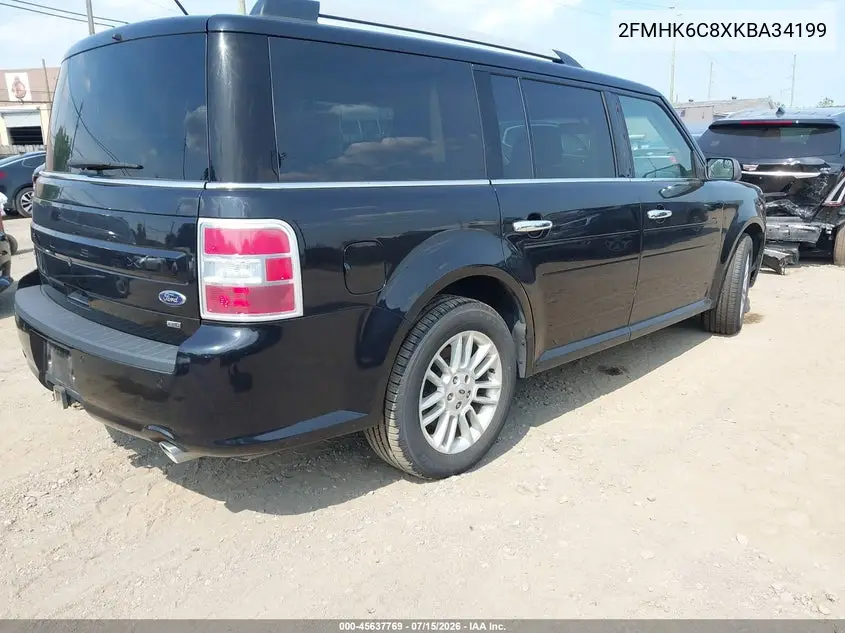 2019 Ford Flex Sel VIN: 2FMHK6C8XKBA34199 Lot: 45637769