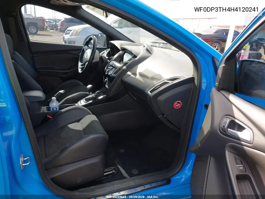 2017 Ford Focus Rs VIN: WF0DP3TH4H4120241 Lot: 45245649