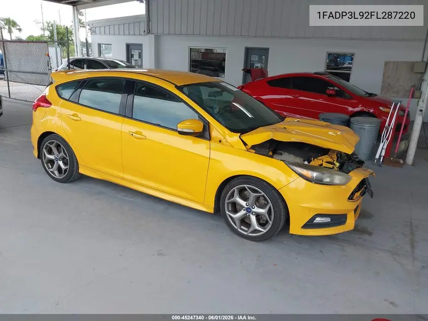 2015 Ford Focus St VIN: 1FADP3L92FL287220 Lot: 45247340