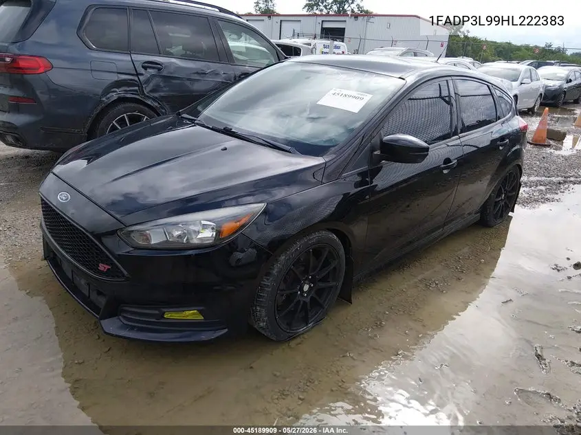 2017 Ford Focus St VIN: 1FADP3L99HL222383 Lot: 45189909