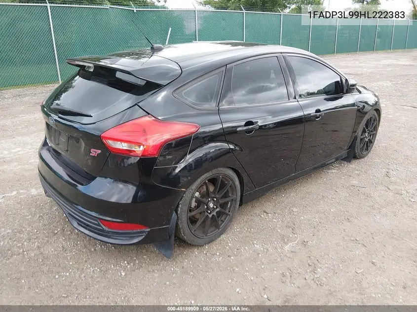 2017 Ford Focus St VIN: 1FADP3L99HL222383 Lot: 45189909