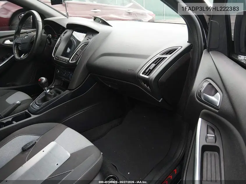 2017 Ford Focus St VIN: 1FADP3L99HL222383 Lot: 45189909