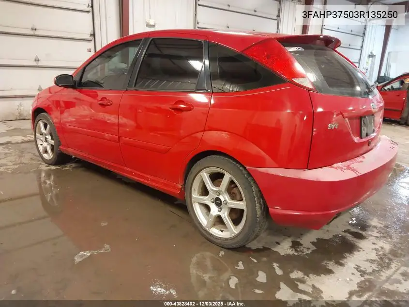 3FAHP37503R135250 2003 Ford Focus Svt/Zx5