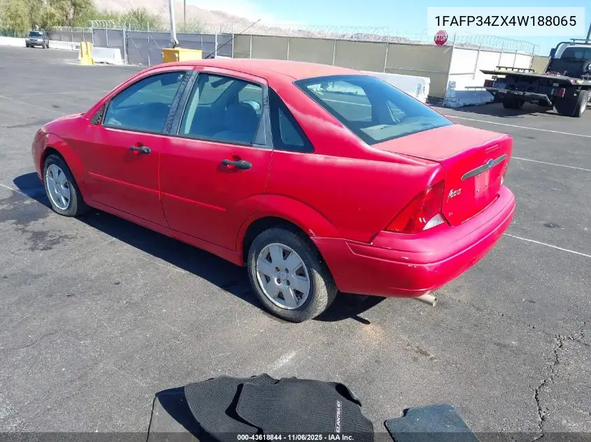 1FAFP34ZX4W188065 2004 Ford Focus Se