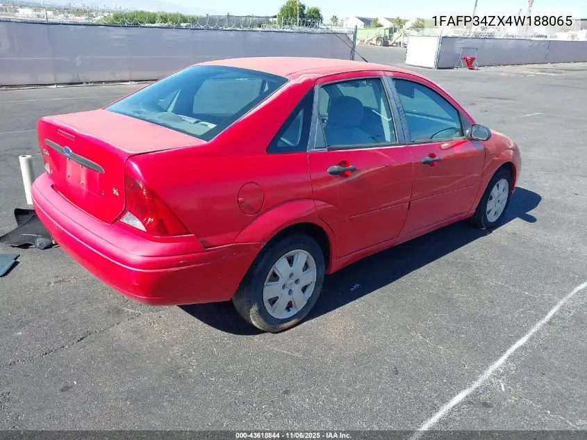 1FAFP34ZX4W188065 2004 Ford Focus Se