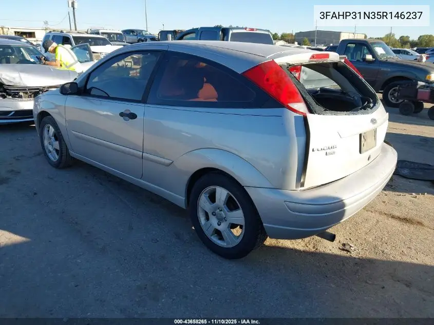 3FAHP31N35R146237 2005 Ford Focus Zx3