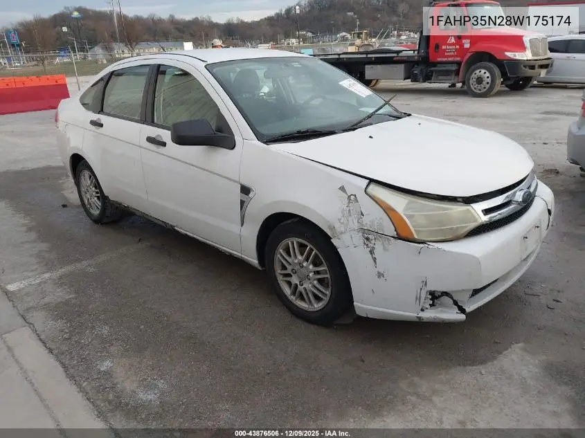 1FAHP35N28W175174 2008 Ford Focus Se/Ses