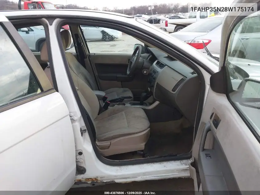 1FAHP35N28W175174 2008 Ford Focus Se/Ses