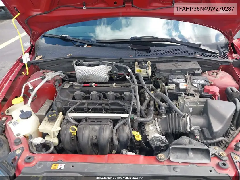 1FAHP36N49W270237 2009 Ford Focus Ses