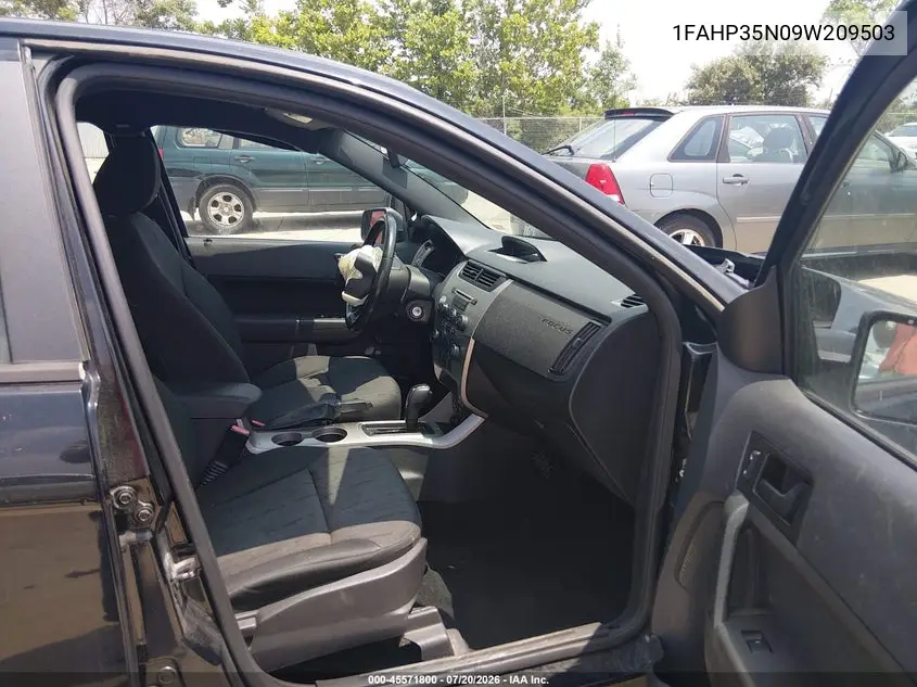 2009 Ford Focus Se VIN: 1FAHP35N09W209503 Lot: 45571800