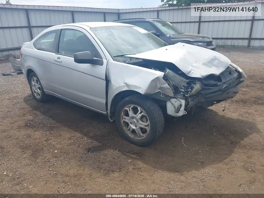 2009 Ford Focus Se VIN: 1FAHP32N39W141640 Lot: 45644808