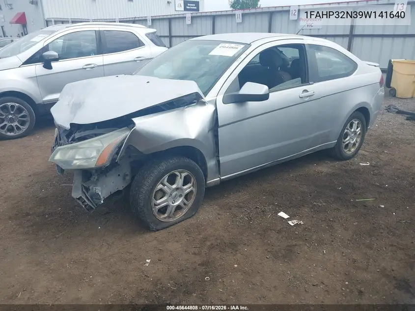 2009 Ford Focus Se VIN: 1FAHP32N39W141640 Lot: 45644808